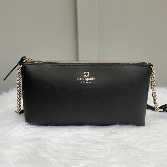 KATE SPADE Sawyer Shoulder Crossbody Black Bag - Picture 2 of 7